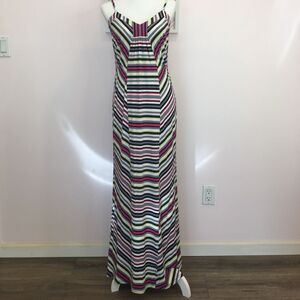 Striped Maxi Dress by Laundry by Shelli Segal Size Small